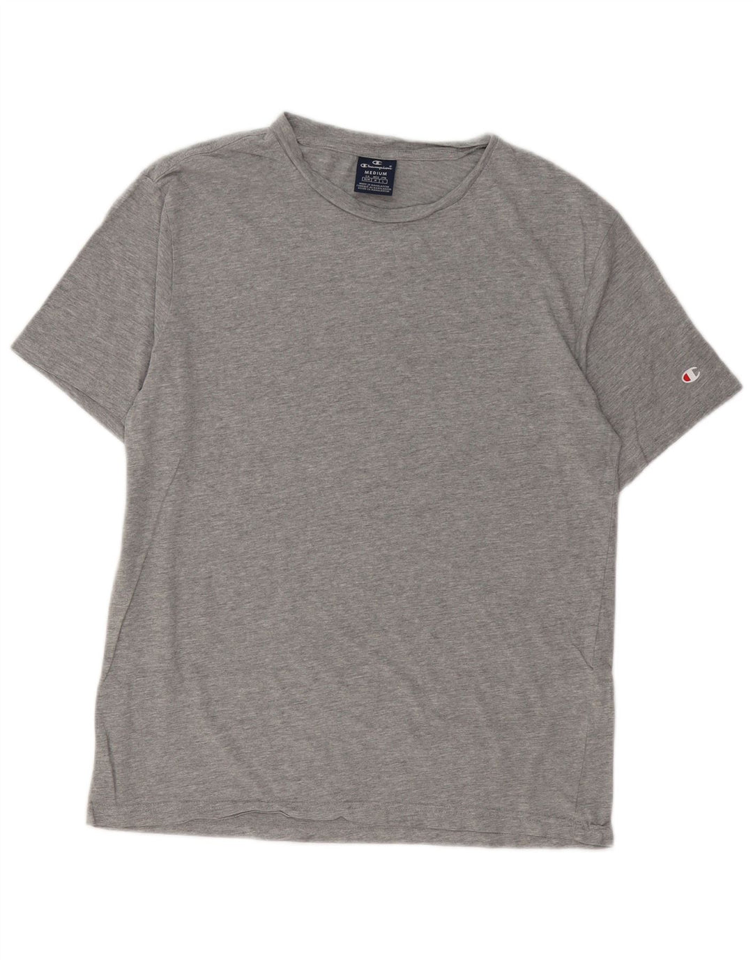 Adidas Męski T-shirt Top Średni Szary Nakrapiany Bawełna