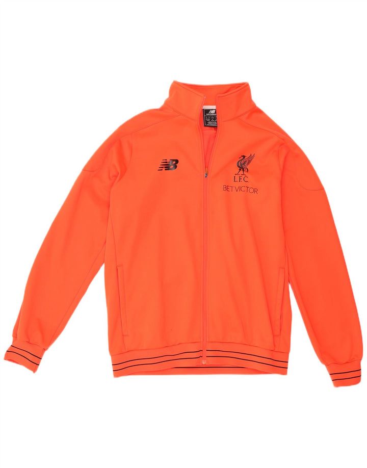 Męska kurtka dresowa New Balance Liverpool Graphic, duża, pomarańczowa