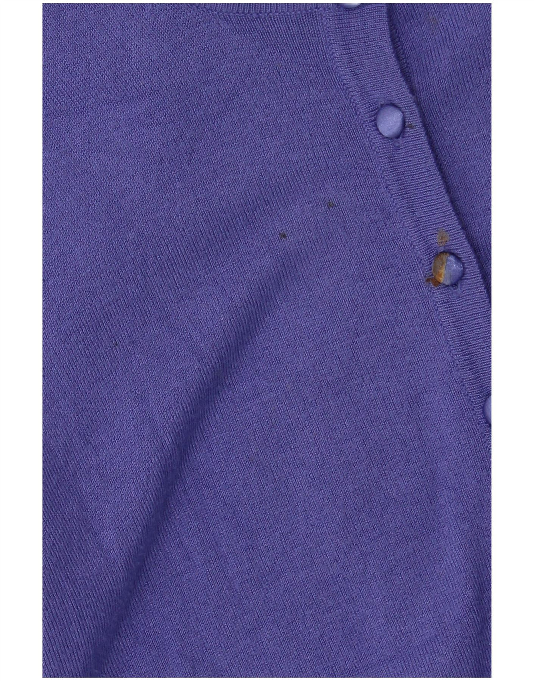 Marks & Spencer Damski sweter rozpinany UK 14, średni fiolet, wiskoza