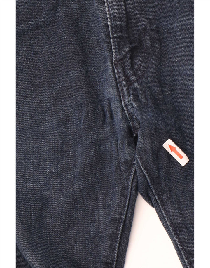 Męskie jeansy Levi's Slim W32 L30 Granatowa bawełna