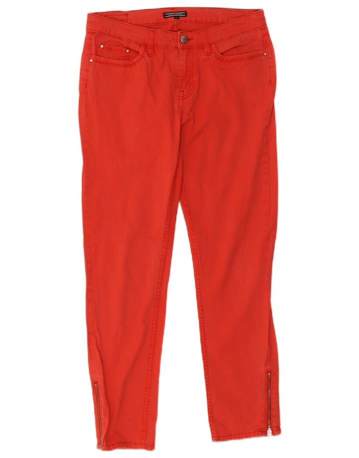 Damskie jeansy Tommy Hilfiger Crop US 6 Medium W30 L26 Czerwona bawełna