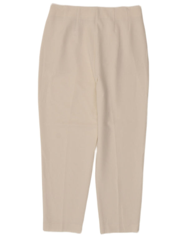 Marks & Spencer Damskie krótkie spodnie UK 12 Medium W30 L26 Off White