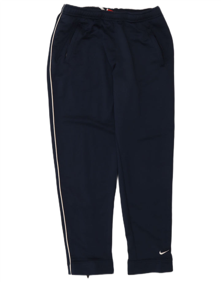 NIKE Womens Tracksuit Trousers Joggers US 4/6 Small  Navy Blue Polyester