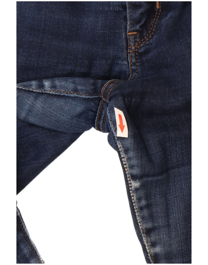 Damskie dżinsy Levi's 715 Bootcut W33 L32 Granatowa bawełna