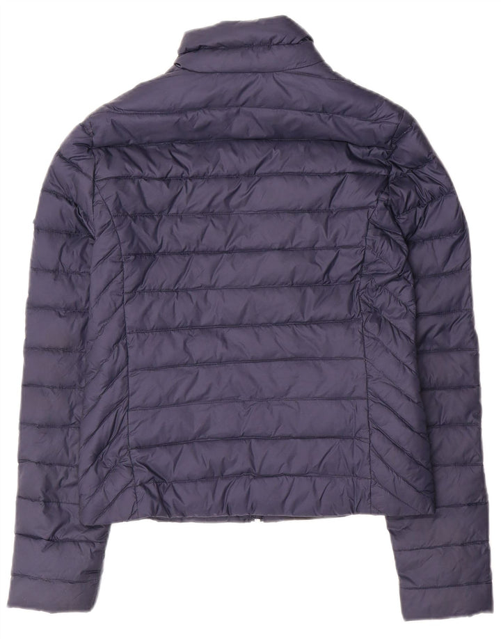 JACK WILLS Womens Padded Jacket UK 6 XS Navy Blue Nylon