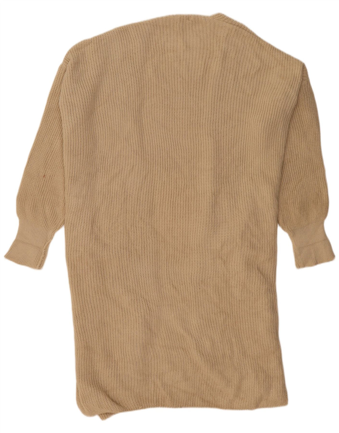 Topshop damski sweter oversize o przedłużonym kroju, UK 14, średni beż