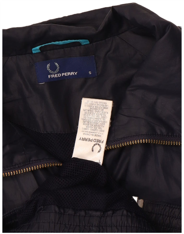 Męska kurtka dresowa Fred Perry, mała, granatowa, poliester