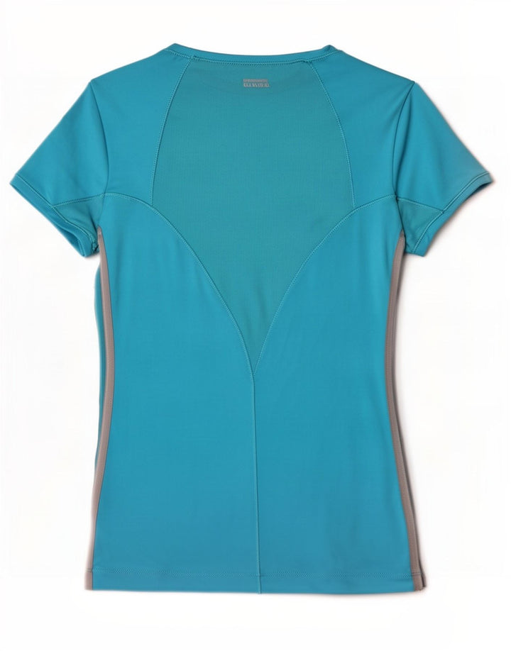 Damska koszulka Adidas Climacool Top UK 10 Small Blue Polyester