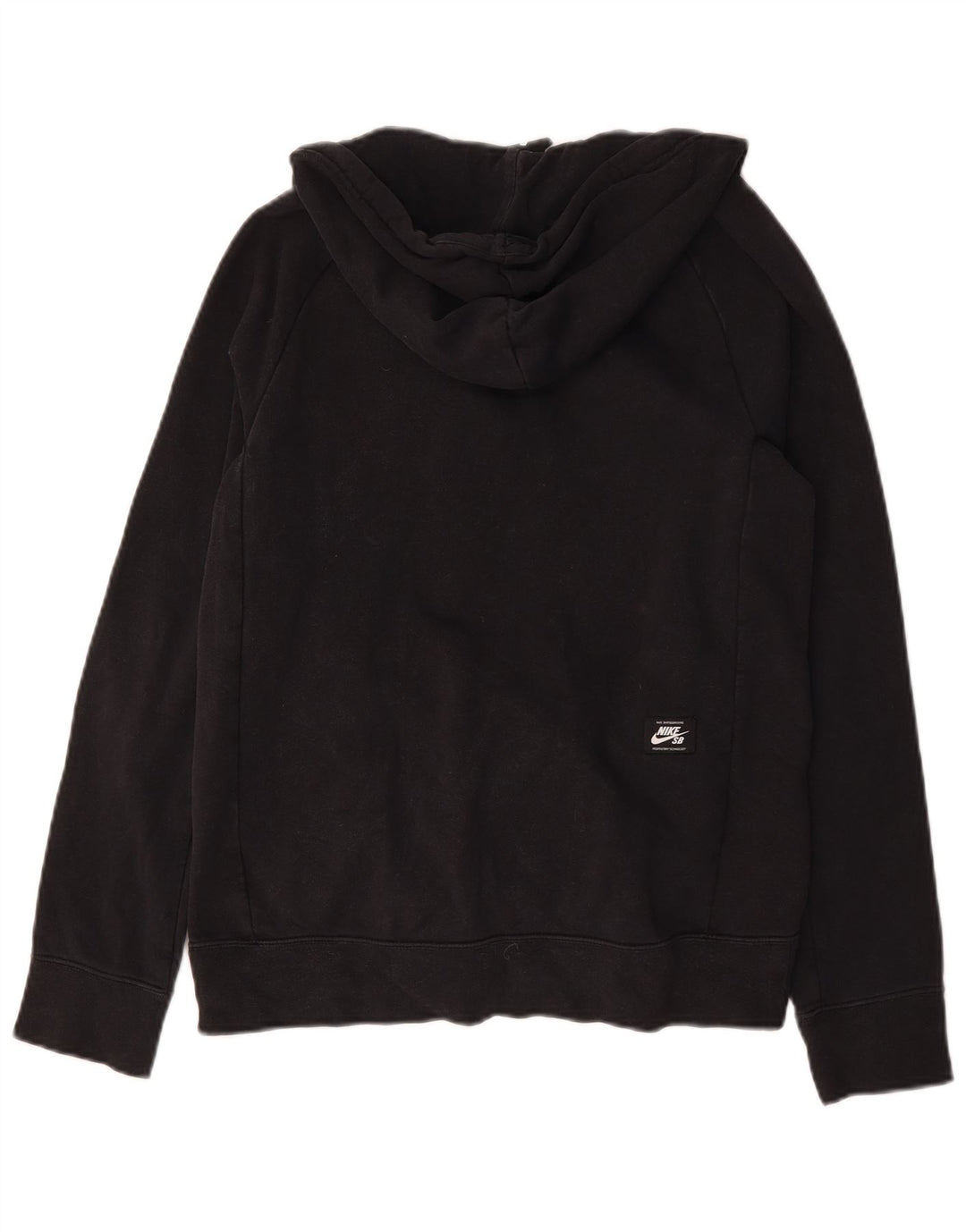 Męski sweter z kapturem i zamkiem błyskawicznym Nike, mały, czarny, bawełniany