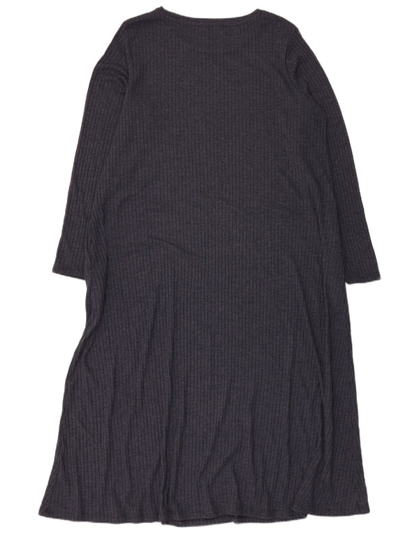 Marks & Spencer Damska sukienka sweterkowa UK 18 XL Granatowy poliester