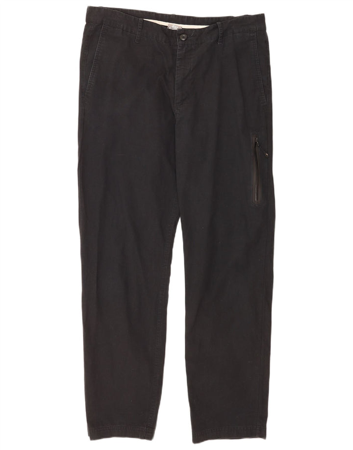 Męskie spodnie cargo Nike Straight W34 L30 Czarna bawełna