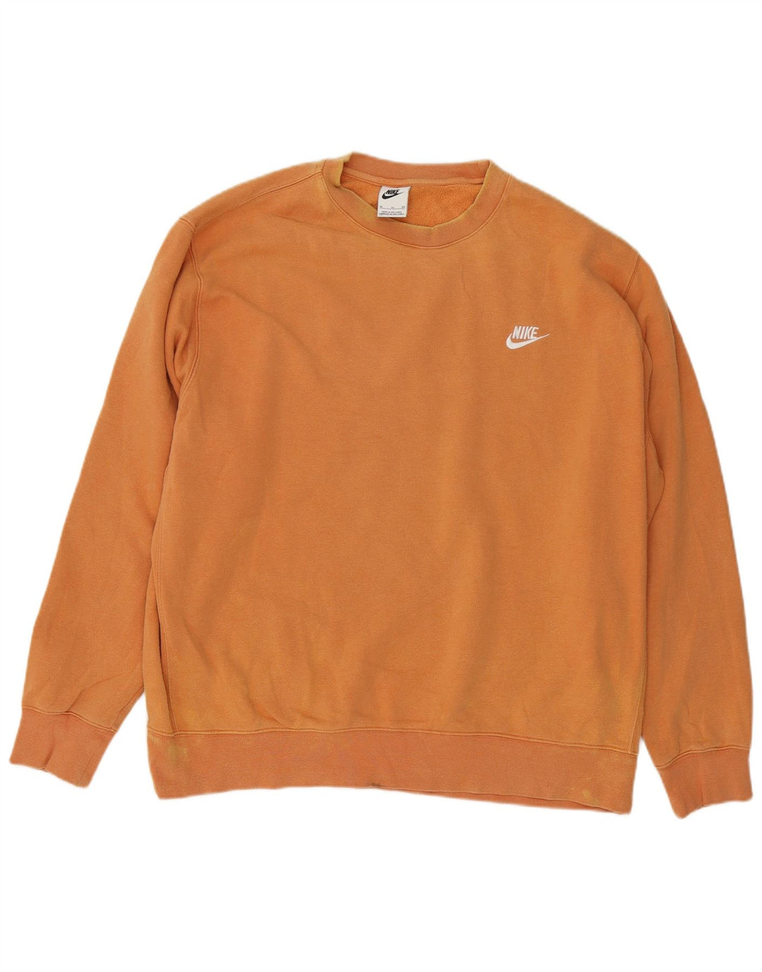 Męski sweter Nike XL, pomarańczowy, bawełniany