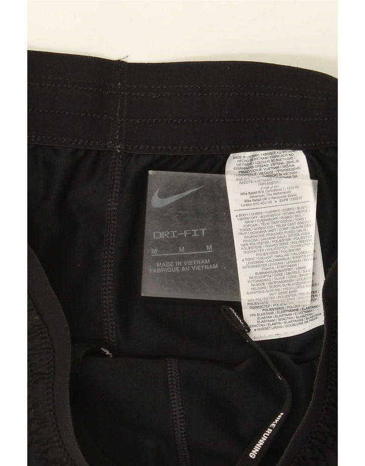 Damskie spodenki sportowe Nike Dri Fit UK 12, średni czarny poliester