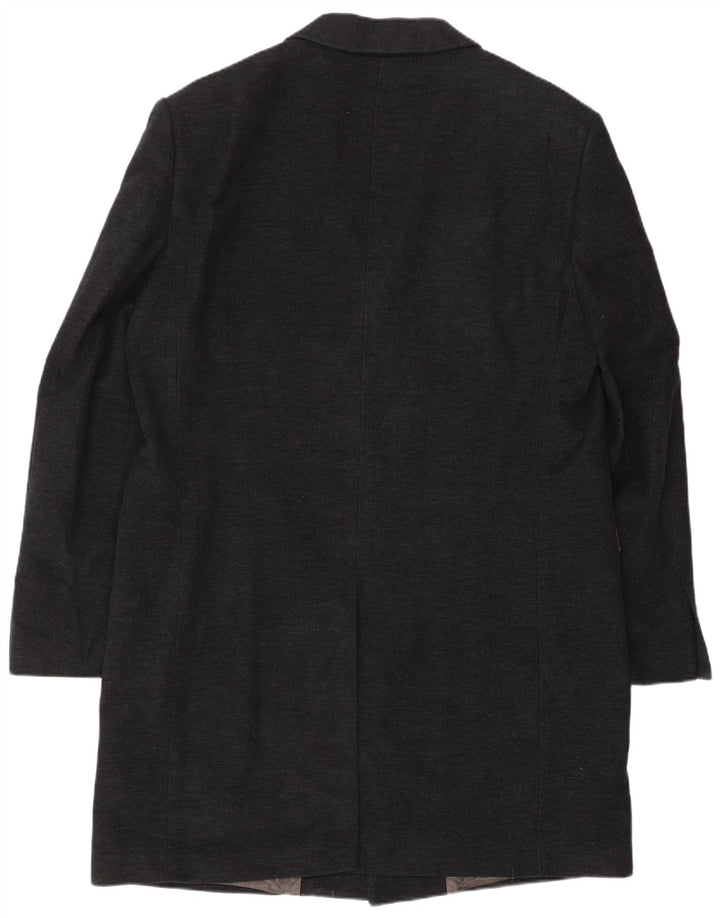 Płaszcz męski John Lewis UK 42 XL, granatowy, bawełniany