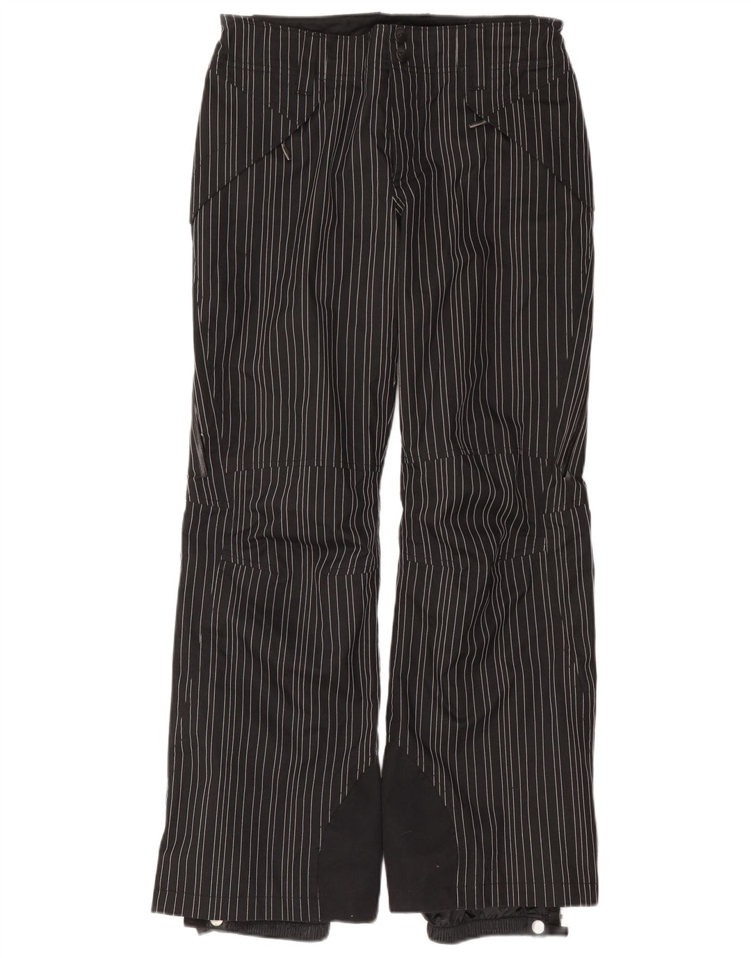 Damskie spodnie wiatrówkowe Columbia Omni-Tech UK 10 w małe czarne paski