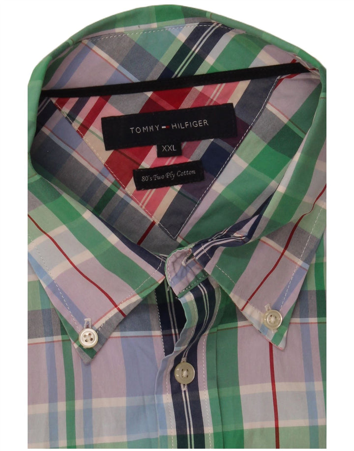 Koszula męska Tommy Hilfiger 2XL, wielobarwna, bawełniana krata