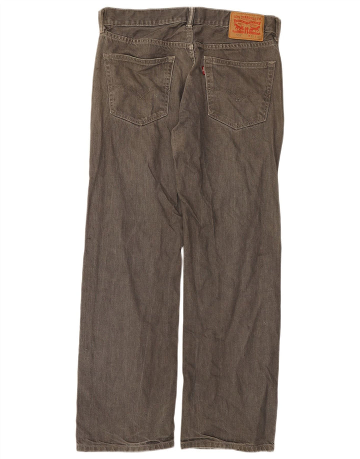 Męskie jeansy Levi's 559 o swobodnym kroju W32 L32 szare