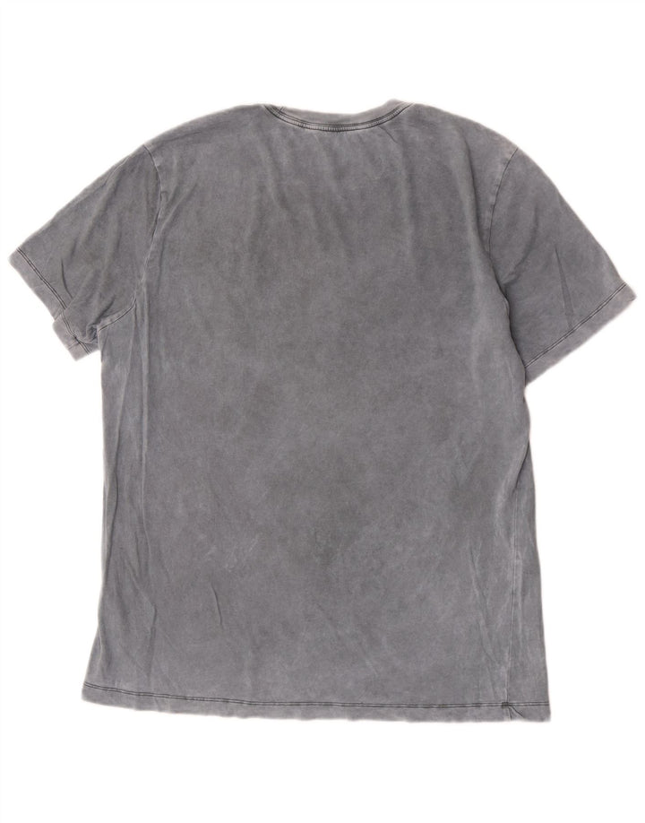Męski T-shirt Nike, duży, szary, bawełniany Tie Dye