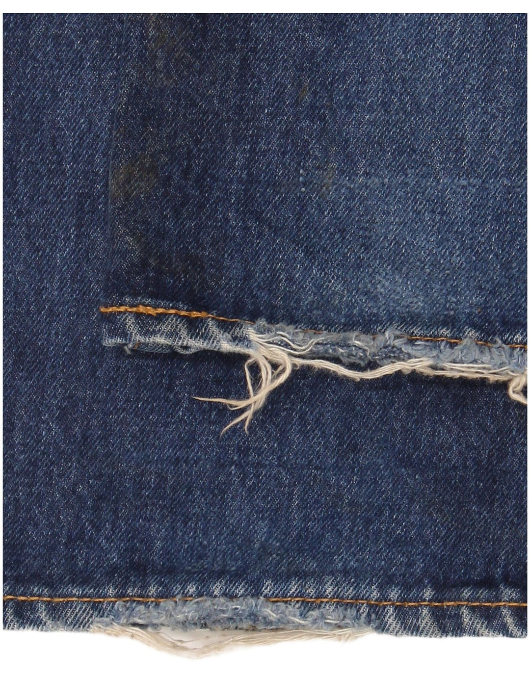 Męskie dżinsy Levi's 514 Straight W34 L32 Granatowa bawełna