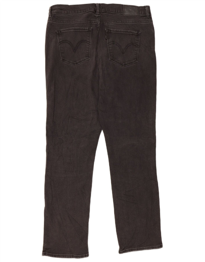 Damskie jeansy Levi's Classics Classic Fit Straight US 10 Large W30 L30 Black