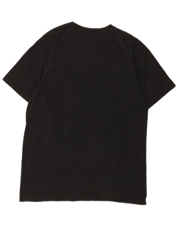 Hard Rock Cafe Męski T-shirt z grafiką, duży, czarny, bawełniany