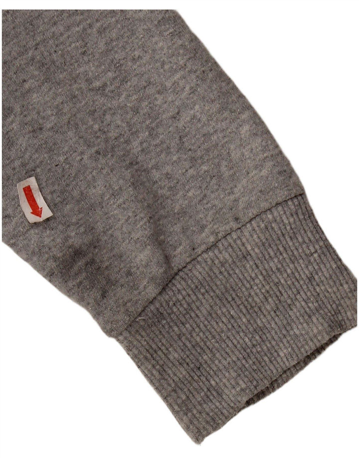 Damski krótki top Kappa z długim rękawem, UK 18 XL, szary