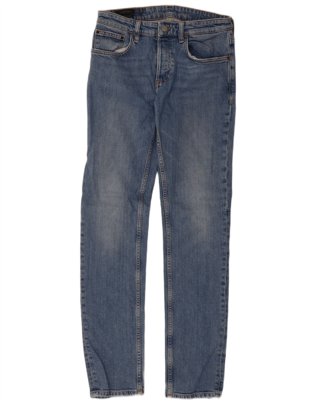 Męskie dżinsy Calvin Klein W30 L32 Niebieskie bawełniane