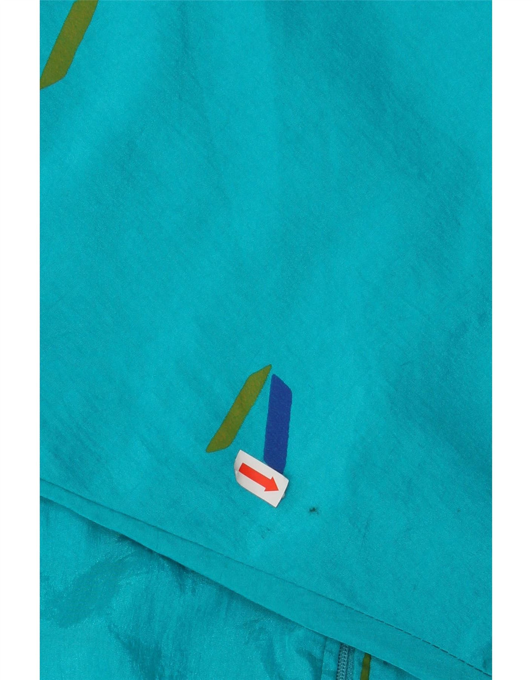 VINTAGE Womens Abstract Pattern Full Tracksuit UK 12 Medium Turquoise Vintage Vintage and Second-Hand Vintage from Messina Hembry 