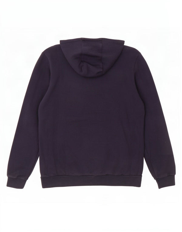 Męska bluza z kapturem Adidas Graphic UK 44/46, duża, granatowa, bawełniana