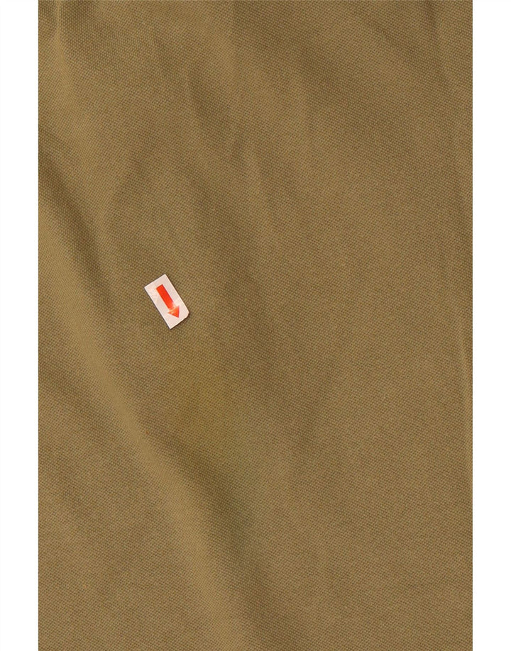 Męska lekka i elastyczna koszulka polo Fred Perry, średnia bawełna khaki