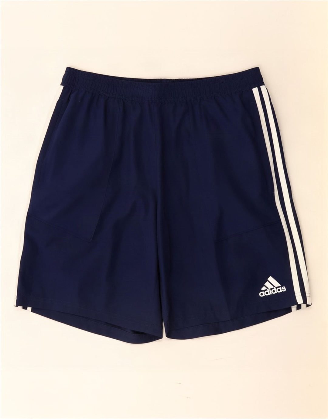 Męskie spodenki sportowe Adidas Aeroready, duże, granatowe, z poliestru