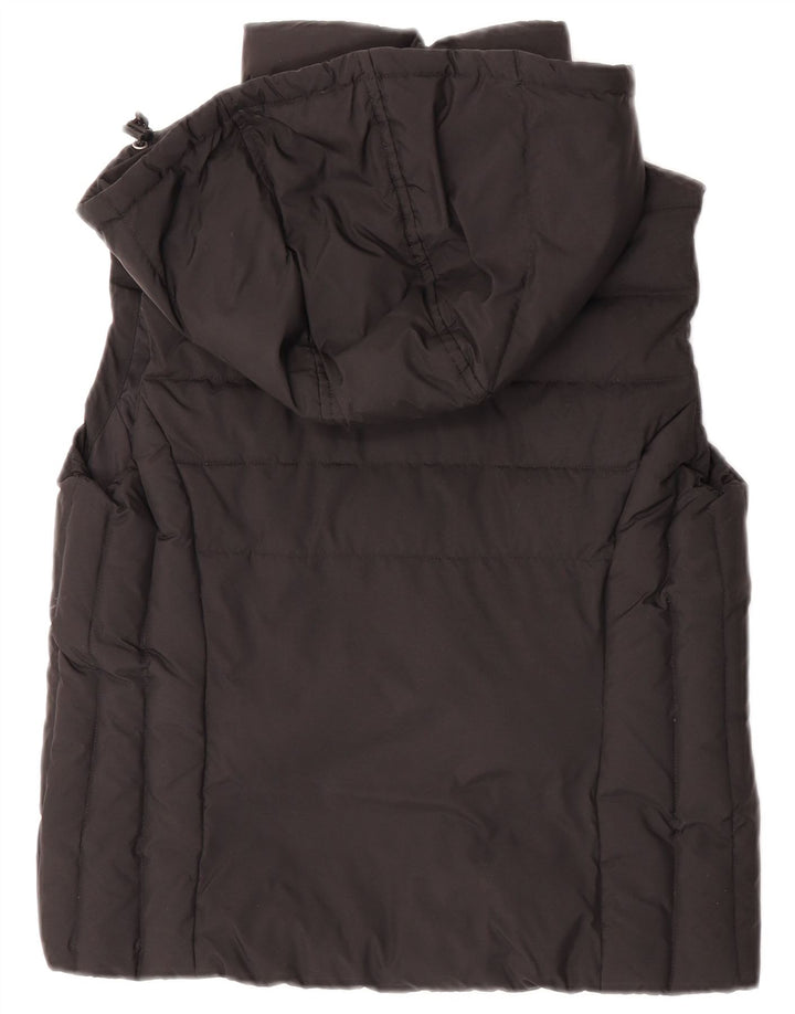 Damska wyściełana kamizelka z kapturem Sergio Tacchini IT 44, średnia czarna