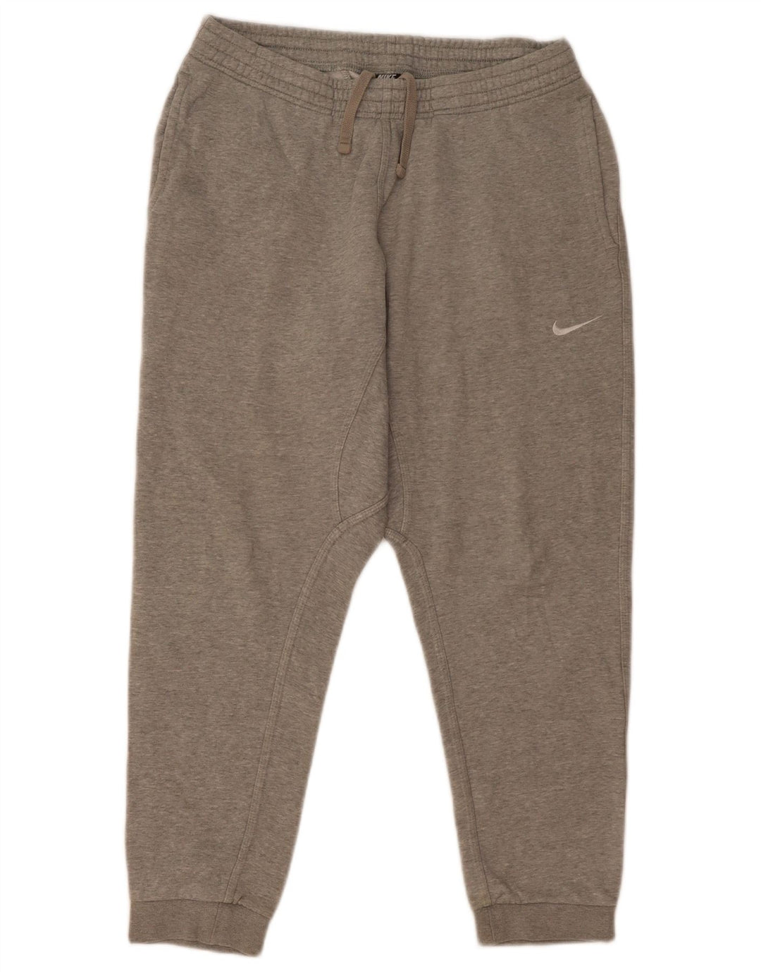 Męskie spodnie dresowe Nike, duże, szare, bawełniane