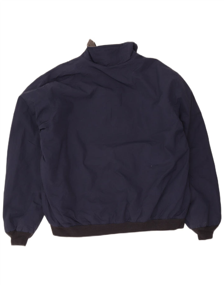 Męska kurtka bomber L.L.Bean UK 40, duża granatowa, poliester