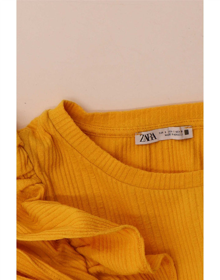 Bluzka damska Zara Top UK 10 Small Yellow
