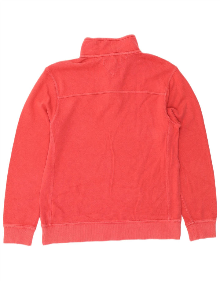 Męska bluza zapinana na guziki Tommy Hilfiger, duża czerwona bawełna