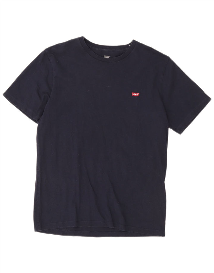 T-shirt męski Levi's Top, średni, granatowy, bawełniany