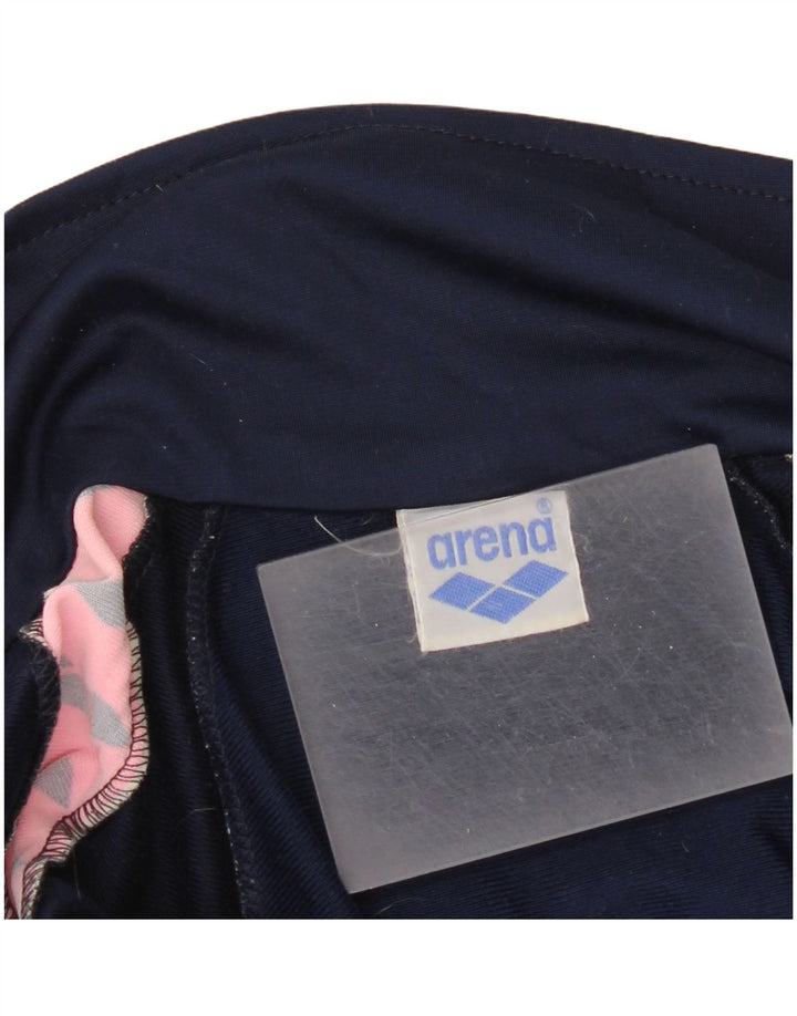 Damska kurtka dresowa Arena Graphic UK 14, duża, granatowa, z blokami kolorów