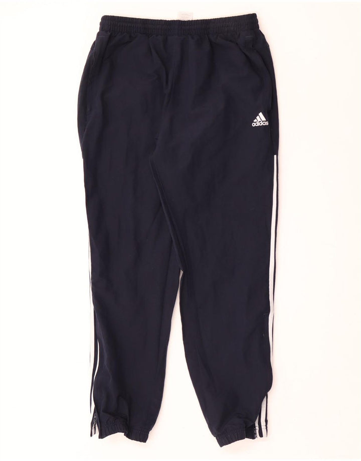 Adidas Męskie Spodnie Dresowe Joggery Duże Granatowe Poliester