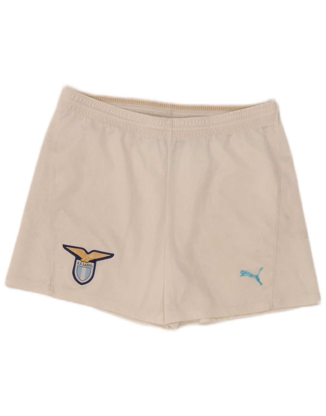 Męskie spodenki sportowe Puma SS Lazio, duże, białe, poliestrowe
