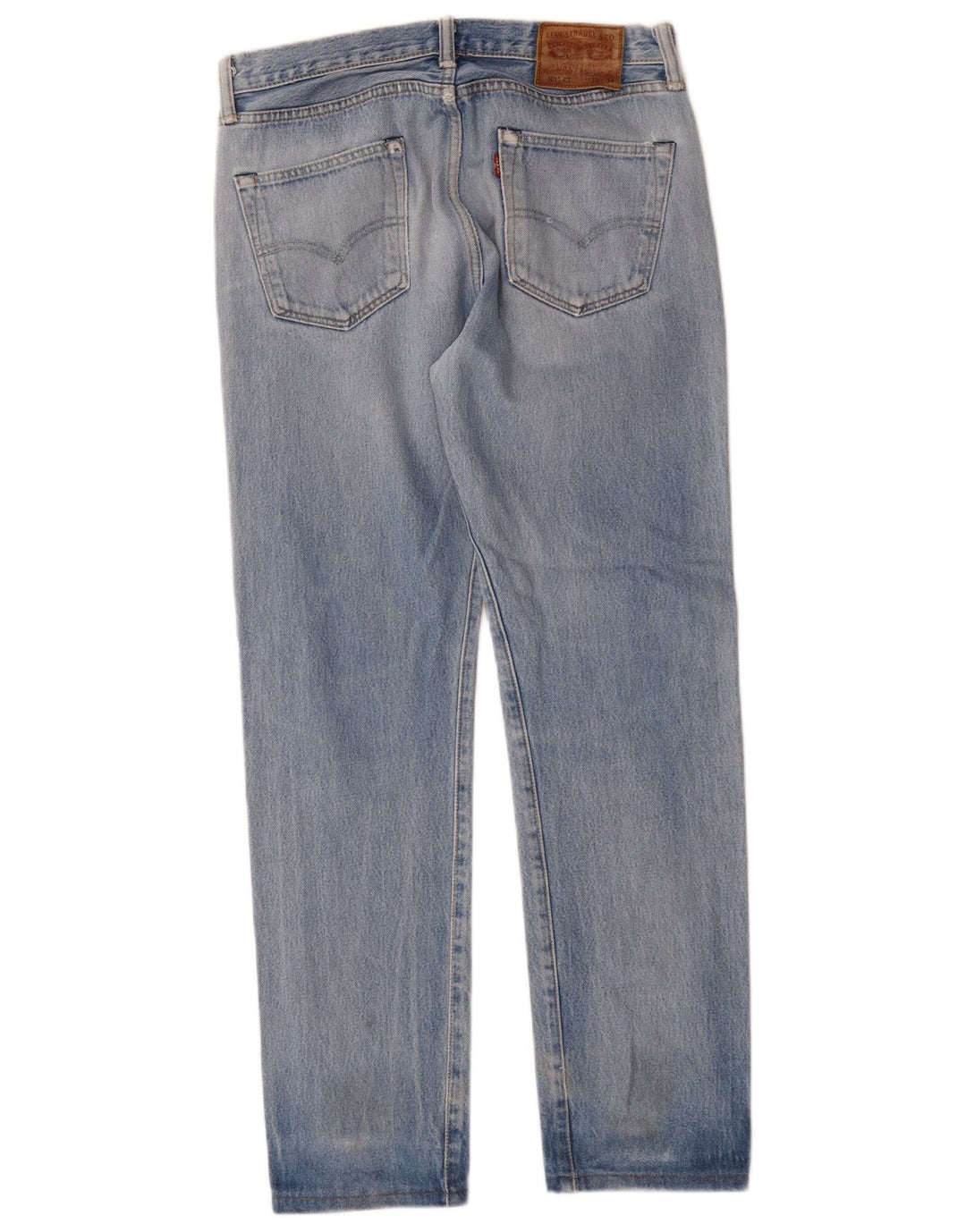 Męskie dżinsy LEVI'S 501 CT W30 L30, niebieska bawełna