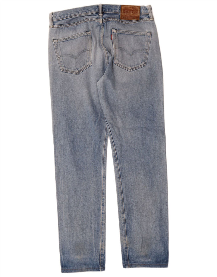 Męskie dżinsy LEVI'S 501 CT W30 L30, niebieska bawełna