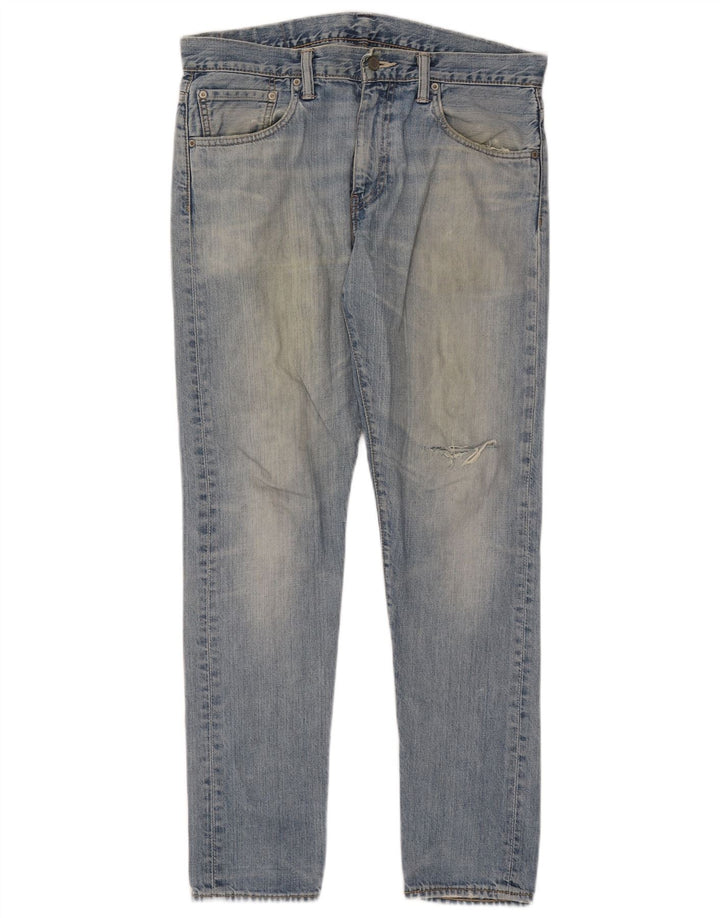Męskie jeansy Levi's 520 Tapered W32 L32 Niebieskie bawełniane