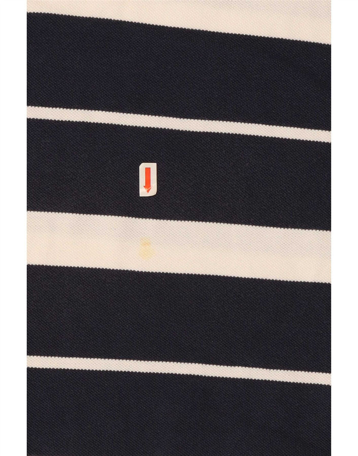 Męska koszulka polo Tommy Hilfiger w duże granatowe paski