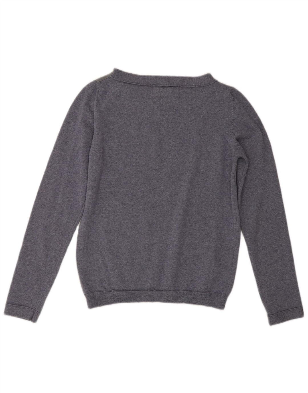 Damski sweter Toast z dekoltem w łódkę UK 10 Small Blue Wełna