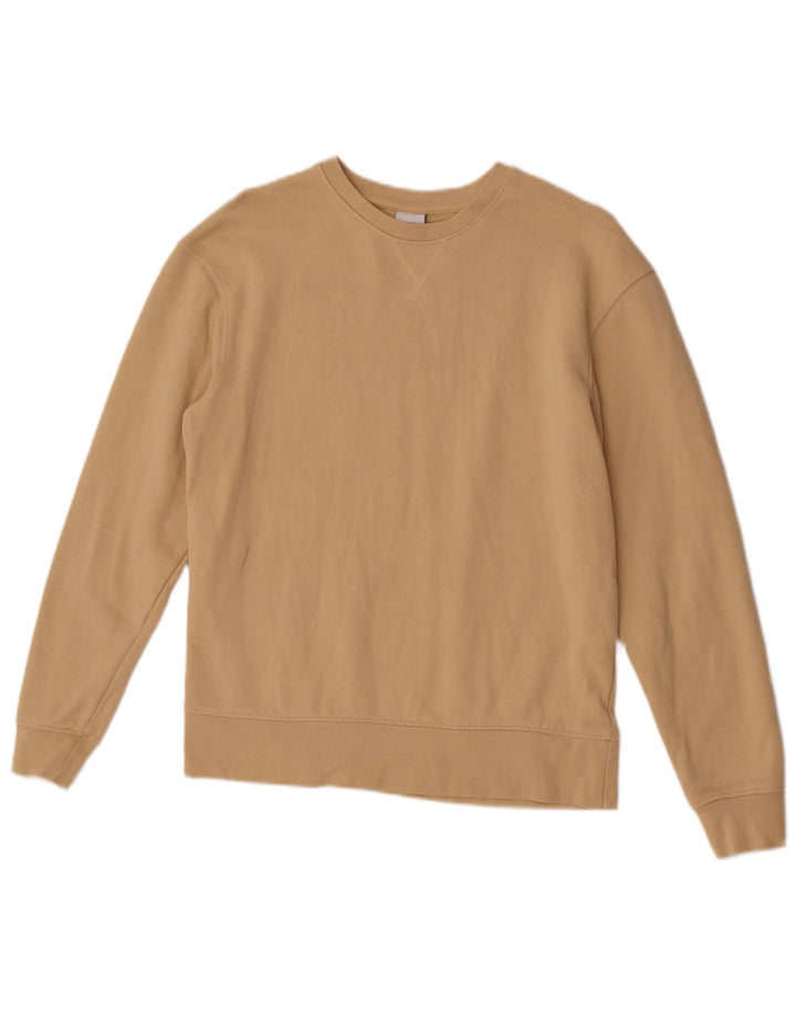 Bluza męska Zara Sweter, mała, beżowa, bawełniana