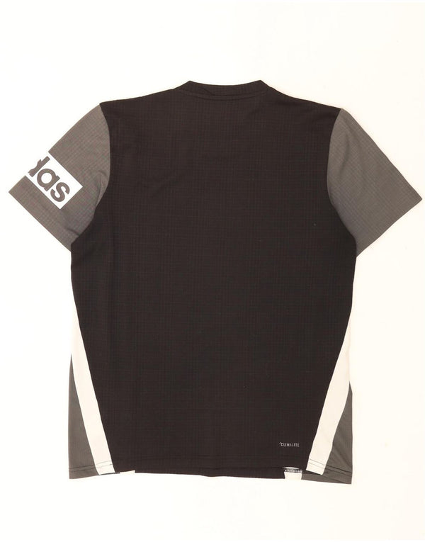 Męska koszulka Adidas Climalite Graphic Top Medium, wielobarwna, z blokami kolorów