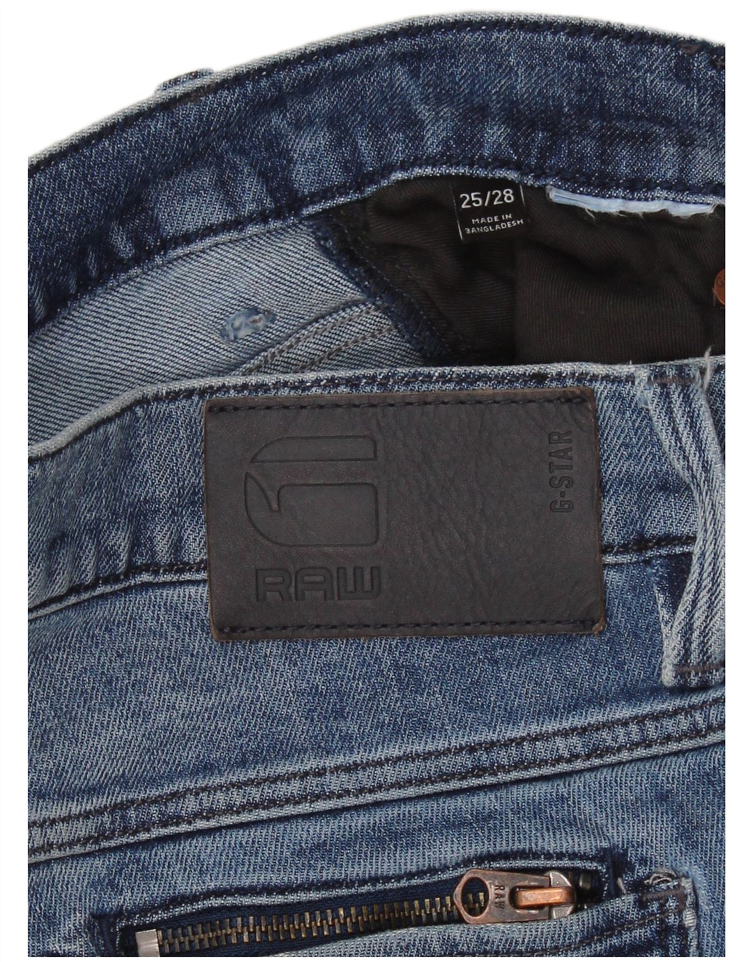 G-STAR Chłopięce proste dżinsy Noxer 11-12 lat W25 L28 Niebieskie