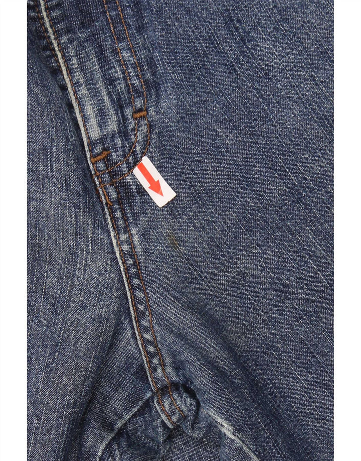 Męskie proste dżinsy Calvin Klein W34 L31 Niebieskie bawełniane