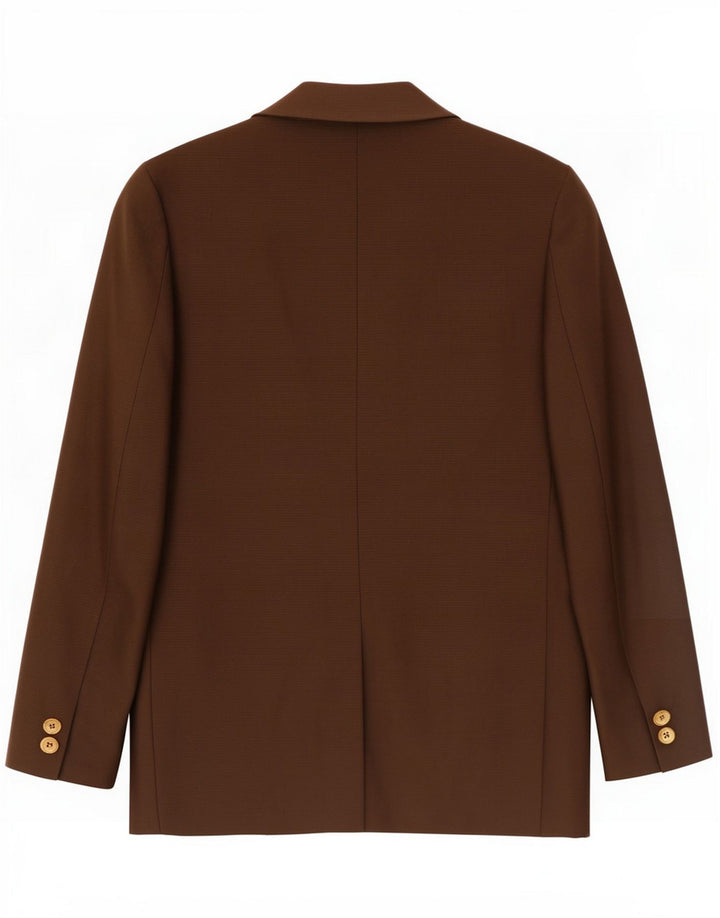 Vintage męska marynarka zapinana na 2 guziki UK 36 Small Brown